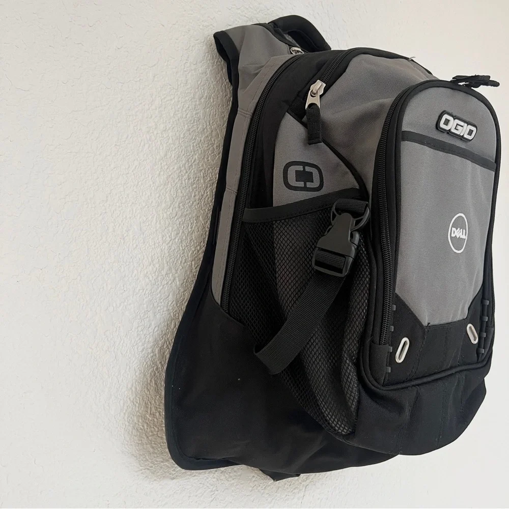 OGIO grey black laptop backpack